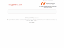 Tablet Screenshot of diengpandawa.com
